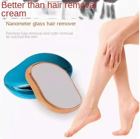Nano Crystal Hair Eraser, Reusable Exfoliating Epilator Tool for Women’s Smooth Skin