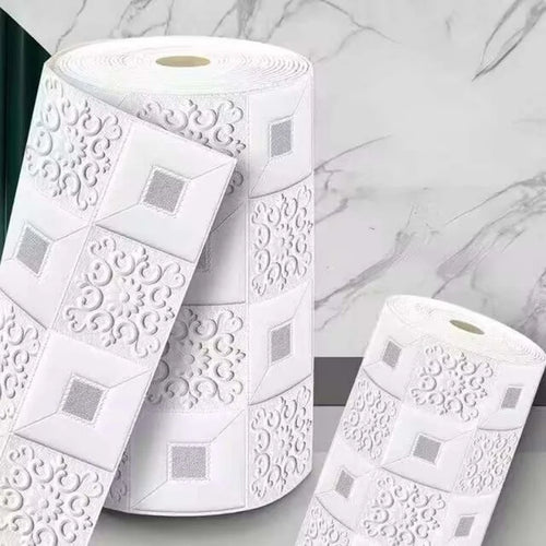 3D Foam Wall Panels – Self-Adhesive (70cm x 2m)