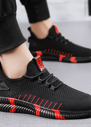Mesh Sneakers Men Breathable Lightweight Running Shoes