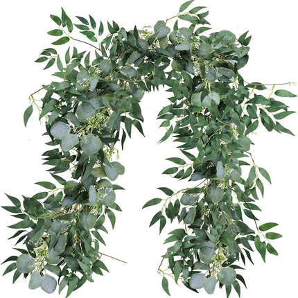 Fake Green Vine Simulated Plants Wedding Decoration