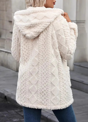 Lapel Warm And Elegant Style Faux Fur Coat