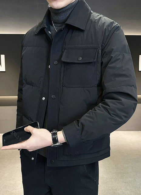 Men's Fashion Personalized Fashionable All-match Down Jacket