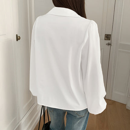 Vacation Button-up Long Sleeve Shirt Jacket