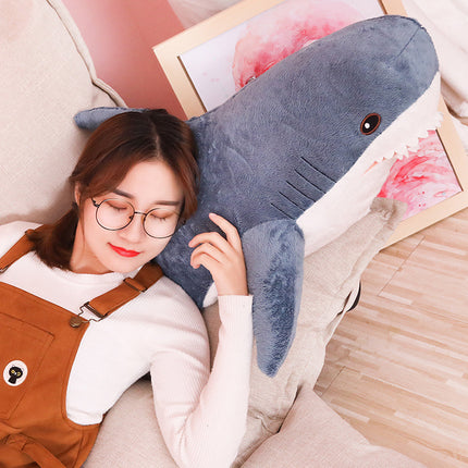 Creative Cute Shark Doll Bedroom Sofa Decoration