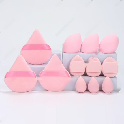 12-piece Makeup Sponge Puff Set