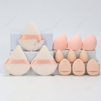 12-piece Makeup Sponge Puff Set