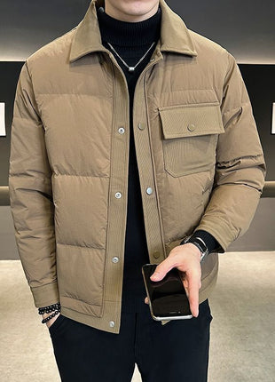 Men's Fashion Personalized Fashionable All-match Down Jacket