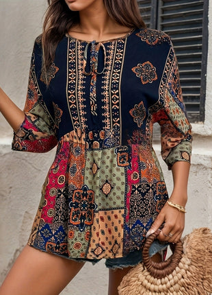 Seaside Vacation Printed Top