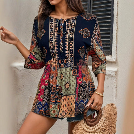 Seaside Vacation Printed Top