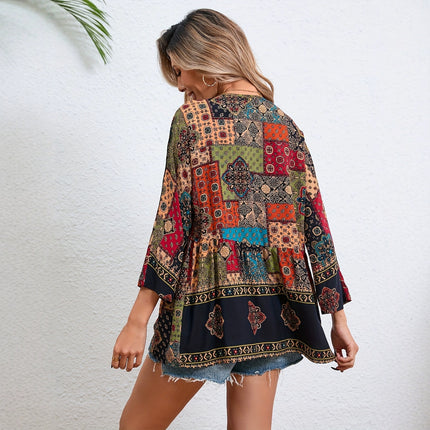 Seaside Vacation Printed Top