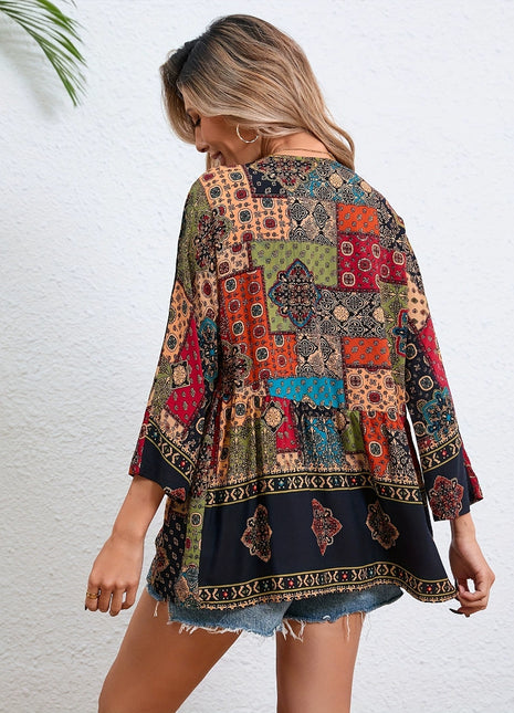 Seaside Vacation Printed Top