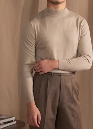 Sweater Commuter Daily Turtleneck Slim Fit All-matching Warm Bottoming Sweater