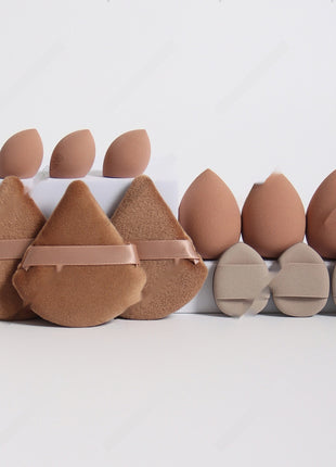 12-piece Makeup Sponge Puff Set