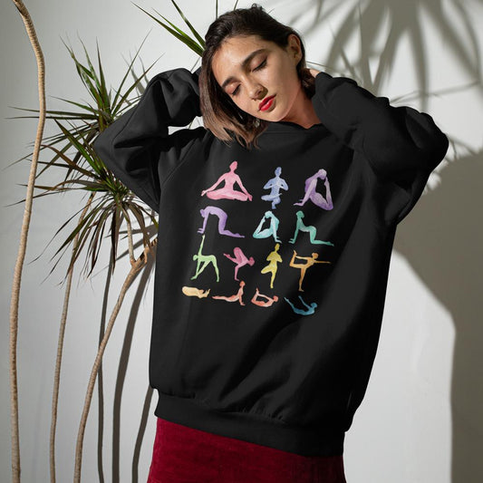 Yoga Crewneck Sweatshirt – Casual Activewear Top