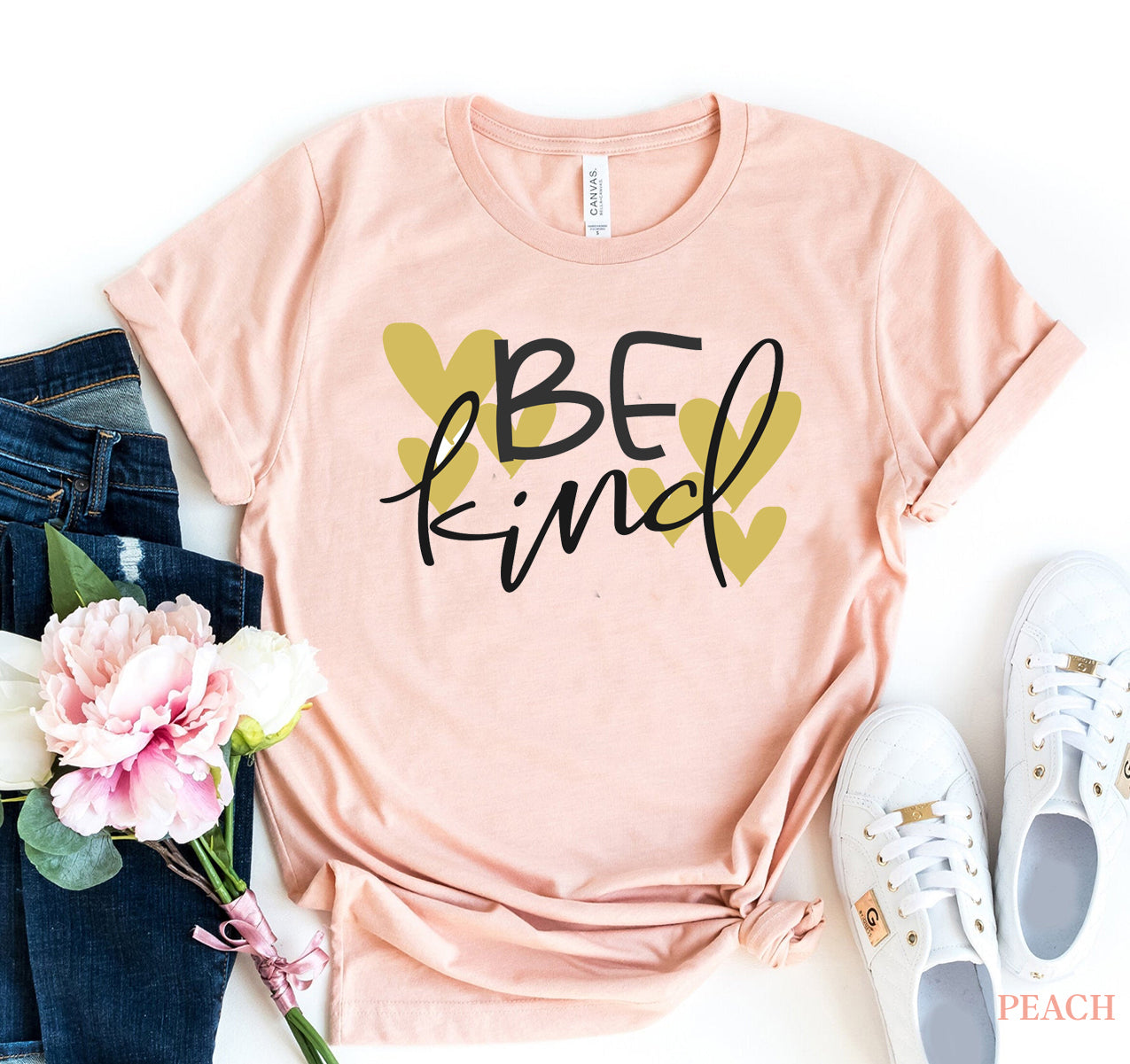 Be Kind Graphic T-Shirt – Positive Message Casual Tee