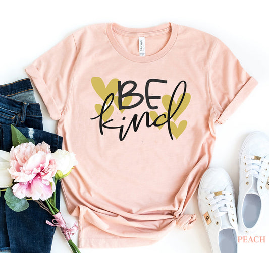 Be Kind Graphic T-Shirt – Positive Message Casual Tee