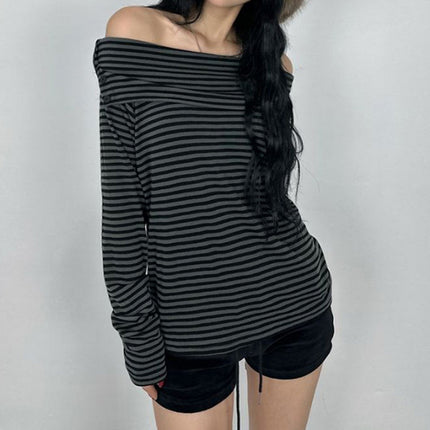 Casual Striped Printed Top