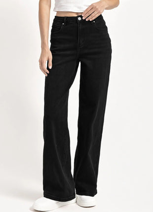 Simple Straight Loose Jeans